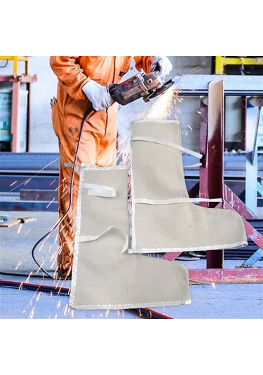 Suntek 2 Adet Kaynak Ayakkabısı Erkekler Kadınlar Için Kaynak