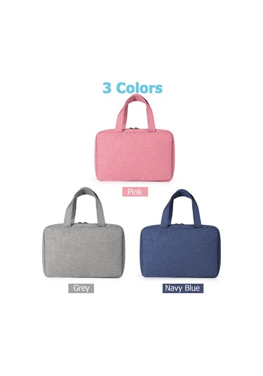 Moveevo Taşınabilir Seyahat Makyaj Çantası Su Geçirmez Saklama Çantası Kozmetik Çantası Makyaj Aletleri Düzenleyici