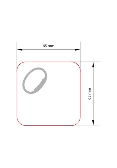 Karem Magnet Açacak Vgkrm 250 Adet Beyaz