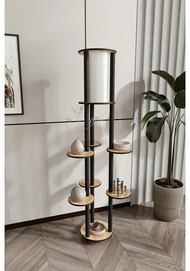 Ravilo Volante Raflı Lambader Meşe