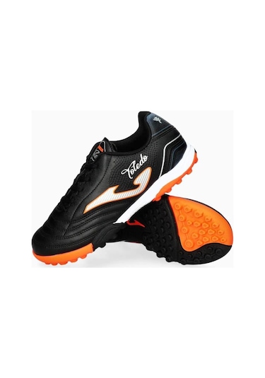 Joma Toledo Jr 201 Back Turf Tojs2401tf Siyah Çocuk Halı Saha Ayakkabı Siyah