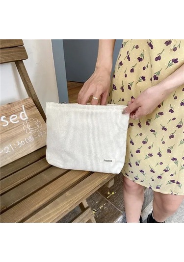 Prosperlink Moda Kadın Makyaj Çantası 2024 - Fermuarlı Büyük Kese, Seyahat Ve Günlük Kullanım