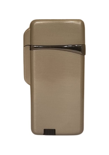 Gümüş Metal Tek Torch Pürmüz Puro Çakmağı - Tr8119