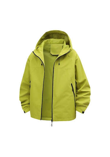 Erkek Seyahat Ceketi Yeşil Yeşil