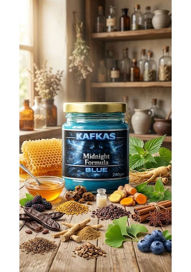 Kafkas Midnight Formula Blue Aktif Yaşam Takviyesi 240gr