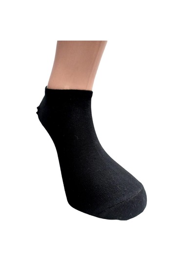 ERKEK SNEAKER ÇORABI-SİYAH Siyah