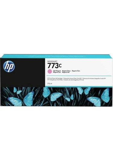 Hp 773C Light Magenta Açık Kırmızı 775Ml Plotter Kartuşu C1Q41A