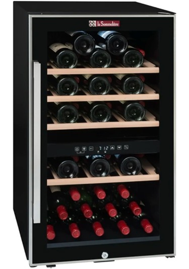La Sommeliere ECS50.2Z Double Zone Wine Cellar 49 Bottles Capacity Şarap Soğutucu