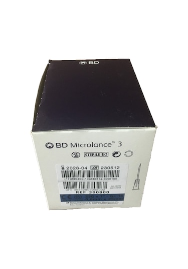 Bd Microlance 23gx1 "-nr. 16 0,6mmx 25mm 100 Adet 3 Kutu