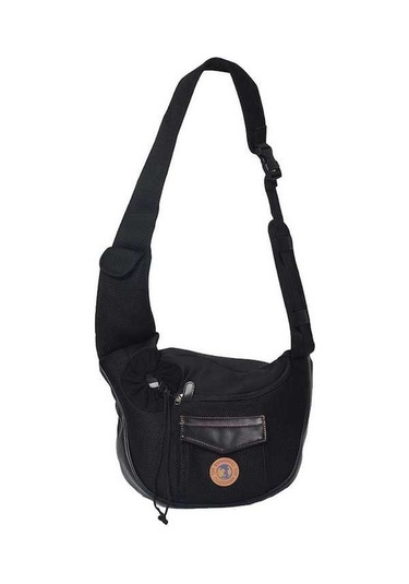 Dm Cbtx Lovoyager Çapraz Evcil Hayvan Çantası Küçük Köpek Kedi Seyahat Çantası Yaz Örgü Siyah