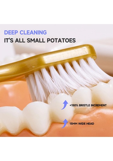 Diş Fırçası Yetişkin Yumuşak Saç Ev Ev Kürk - Geniş Kafa Ultra