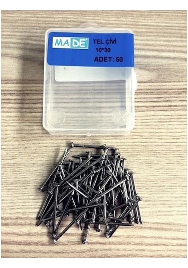 Made Tel Çivi 10X30 (1 Kutu:50 Adet) St-44 N11.45751