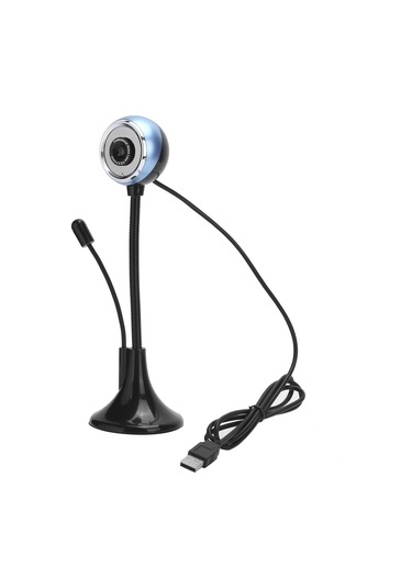 Xindoker Usb Webcam 480p Mikrofonlu 360 Derece Döner, Plug And Play, Pc/dizüstü/ Masaüstü İçin Otomatik Renk Ayarlı Optik Lensli Kameralar