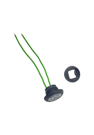 Frıstom 12v-24v Göz-ayna Altı-gündüz Sürüş Lambası Led Yeşil Çap:20 Mm E9