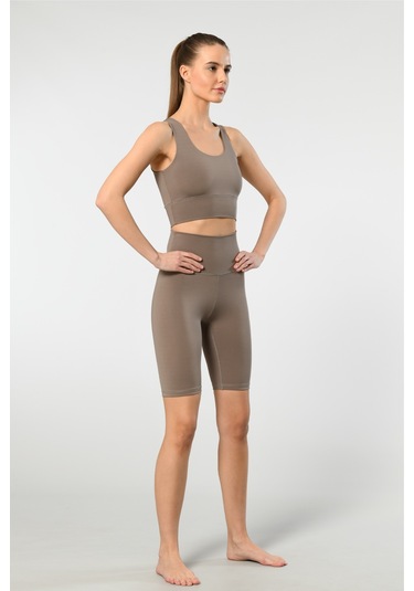 Kadın Süper Yüksek Bel Bisikletçi Tayt 001