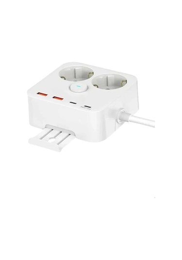 2'li Priz Yüksek Akım Korumalı 3680 Watt / 2xusb Girişi / 2xtype- Diğer