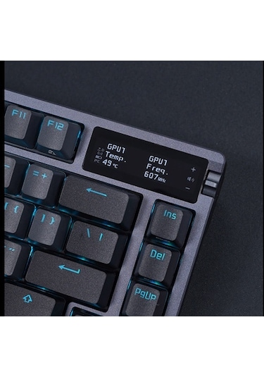 Asus M701 ROG AZOTH Oled Display Gasket-Mount Rog / NX Switch ENG Oyuncu Klavyesi