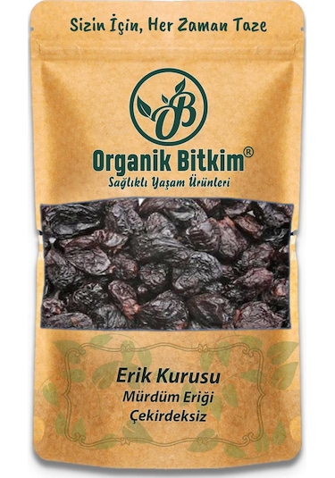 Organik Bitkim Çekirdeksiz Mürdüm Eriği Kurusu 1000 G