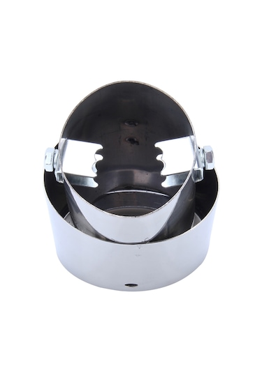 6046 Araba Otomobil Egzoz Borusu Susturucu Modifikasyonu Paslanmaz Çelik Kuyruk Boruları İç Çap 61mm