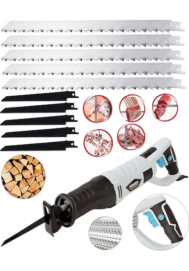 Mager 4200 W Tilki Kuyruğu Et Kemik Kesim Makinası