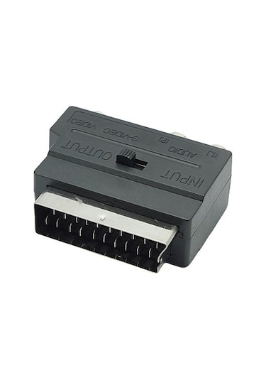 Scart Rca Tos S-Video Çevirici Dönüştürücü