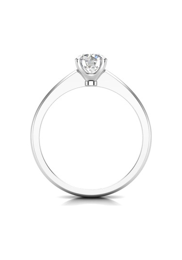 0.50 Karat G Renk Uluslararası Sertifikalı Pırlanta Tektaş Yüzük