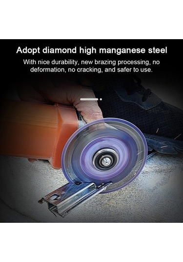 Tongxida 100mm Kesim Aleti: 20mm İç Çap, 0.8mm Kalınlık, Levha/kalem/marble Kesimi, 1 Adet