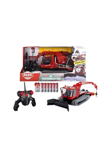 Dickie 1:18 Rc Pistenbully 600 Rtr Kar Küreyici 2 Km/s Hız 2.4 Ghz 51 Cm Çok Renkli
