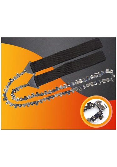 Suntek Halat El Zinciri Testere 25" Yüksek Uzanımlı Siyah