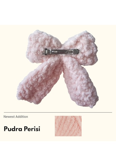 Pudra Perisi Puffy Toka Açık Pembe