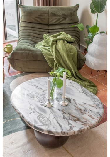 Edsy Puffer Relax Olive Berjer Kırmızı