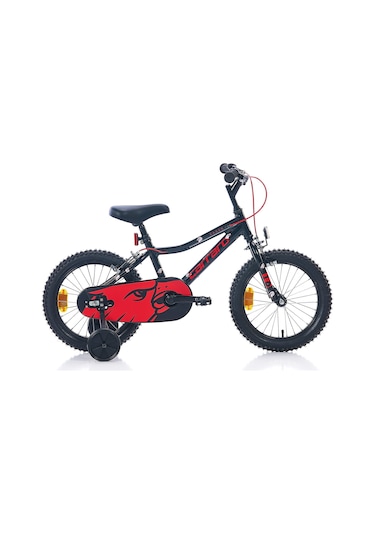 Carraro Red Eagle 16 Jant Hafif Aluminyum Çocuk Bisikleti Siyah Kırmızı 001