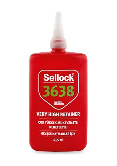 3638 Sellock Çok Yüksek Isi Mukavemetli Kenetleyici - 50Ml
