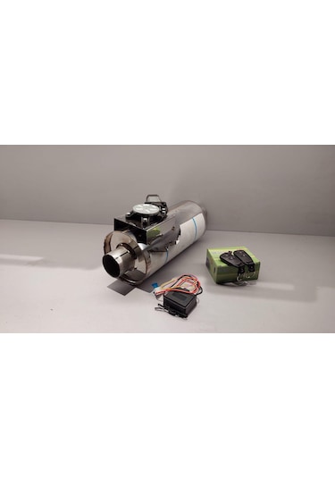 Aktegzoz Yuvarlak Kazan Warex Egzoz Ve Yanında Aç Kapa Kumanda Mo