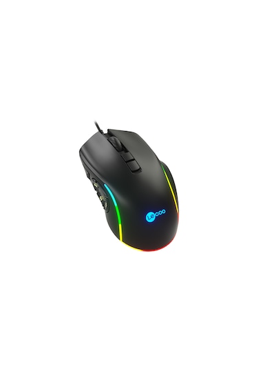 Lecoo MS140 Kablolu 6400DPI 10 Makro Tuşlu RGB LED Gaming Optik Mouse