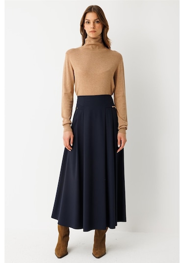 Aksesuar Detaylı Etek Laci Laci