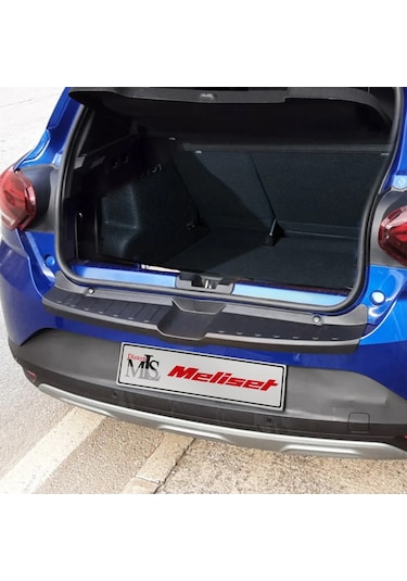 Dacia Sandero Arka Tampon Eşiği Mat Siyah 2021 Ve Sonrası Uyumlu