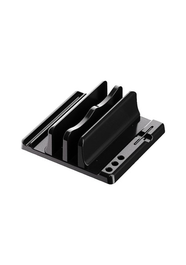 Castleofangels Evrensel Dizüstü Dikey Stand Ayarlanabilir Standı Dizüstü Tablet Dikey Depolama Rafı Pc D