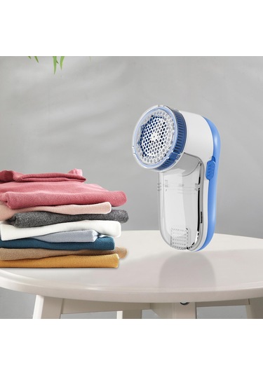 Homyl Elbise Çıkarıcı Tüylü Toplarını Kaldır Halı Mavi Mavi