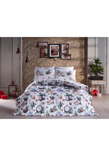 Doqu Home Poly Cotton Skate Tek Kişilik King Size Nevresim Takımı