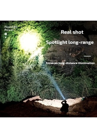 Ulzyvf Createtech Usb Taşınabilir Şarj Pil Mavi Kızak Kamp Feneri, Balıkçılık Açık Uw Mavi Mavi