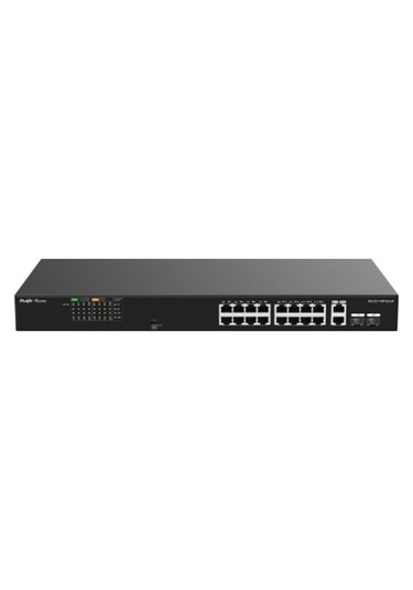 Ruijie-reyee Rg-es118fgs-lp 16 Port Poe+ 2 Port 10-100-1000 Mbps + 2 Port Sfp 120w-134052