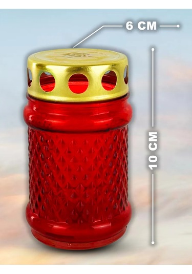 Memoria Mezarlık İçin Mumlu Söndürülmeyen 2'li Lamba 161962676