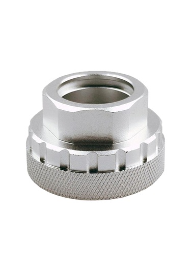 Suntek Shimano Için Bisiklet Alt Braket Kurulum Anahtarı Gümüş