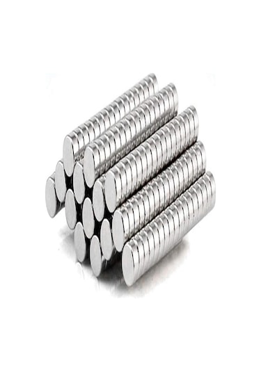 10'Lu Yuvarlak Neodyum Mıknatıs 5x2 Mm