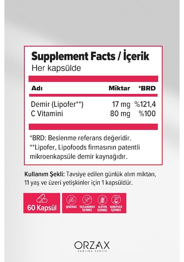 Ocean Microfer 60 Kapsül