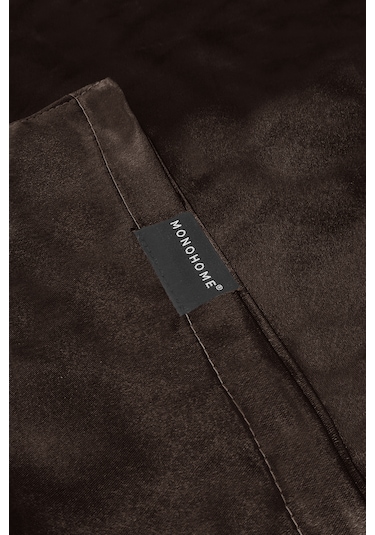 Güzellik Yastığı %100 Ipek Saten 2 Adet Luxury Yastık Kılıfı Kahv