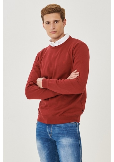 Wrangler Erkek Kazak W8A02PX2G 600 Kırmızı