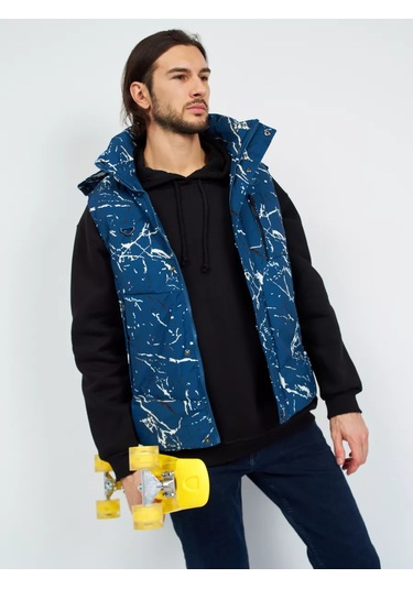 Master Class Yalıtımlı Kapüşonlu Kolsuz Yelek, Mevsim Geçişleri İçin 208517356 Kot Pantolon