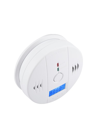 Geeroyoo Karbonmonoksit Dedektörü Kalibrasyonlu - Lcd Ekranlı, Yüksek Hassasiyeti, 85db Alarm, Test/düzeltme Düğmesi, Pil Yok